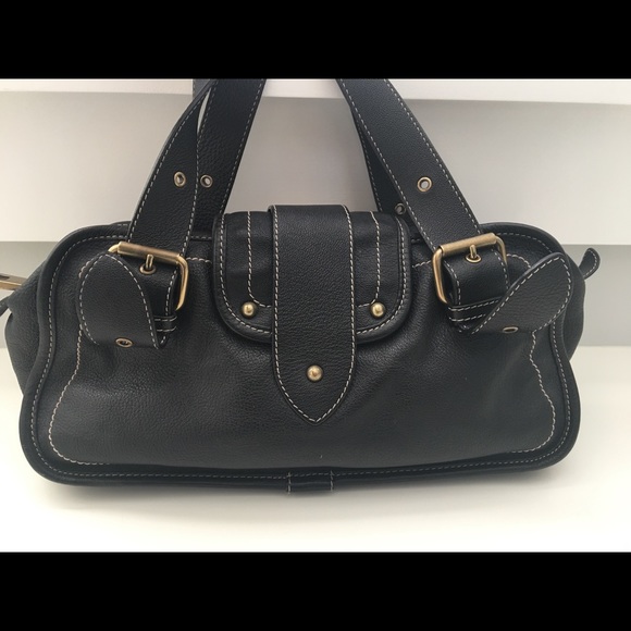 Marc Jacobs goat leather black bag -super luxe! - Picture 2 of 8